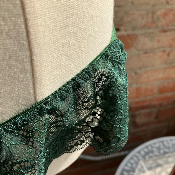 Kat The Label x Hanna Schonberg Forest Green Camisole and Thong [XS/Sm] - Picture 10 of 11